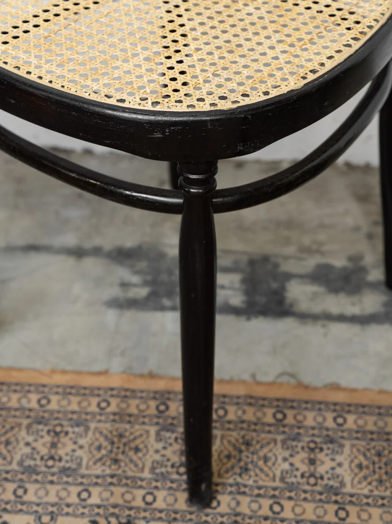 Claude, la chaise cannée en bois N°1244