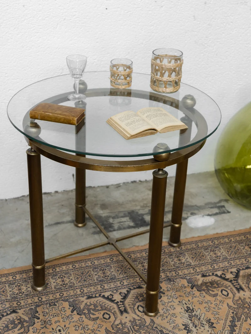 Hanna, la table d'appoint en métal N°1349