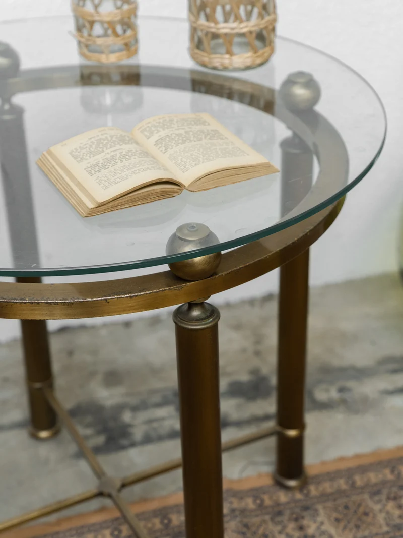 Hanna, la table d'appoint en métal N°1349