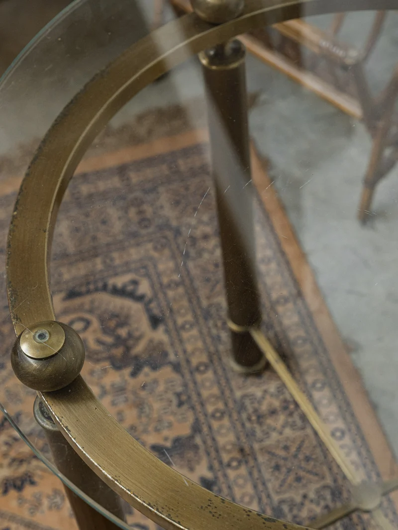 Hanna, la table d'appoint en métal N°1349