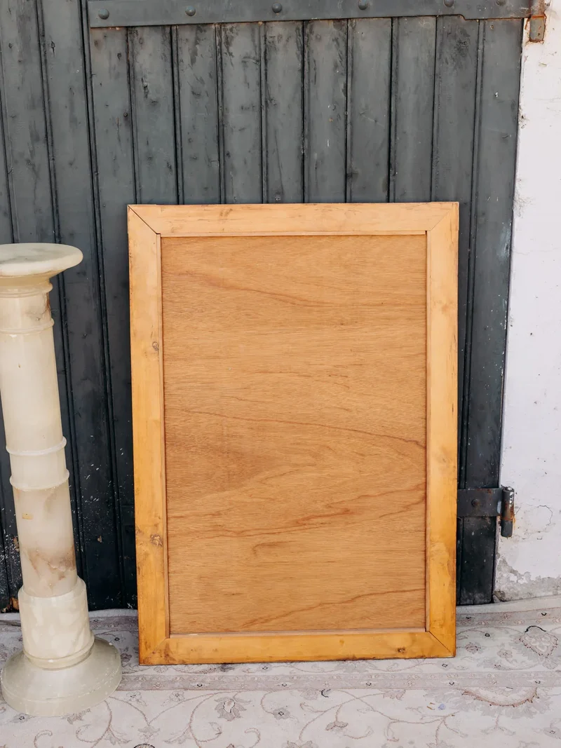 Georges, le miroir en bois rectangulaire N°1146