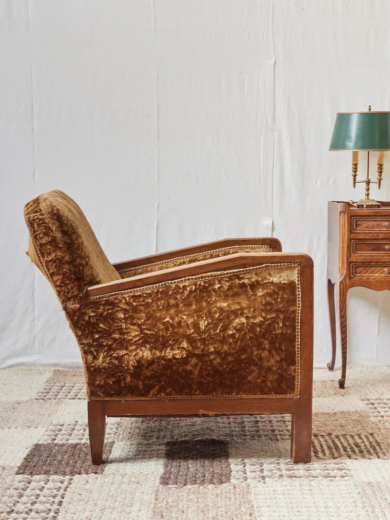 Ernest, le fauteuil Art nouveau en bois N°898