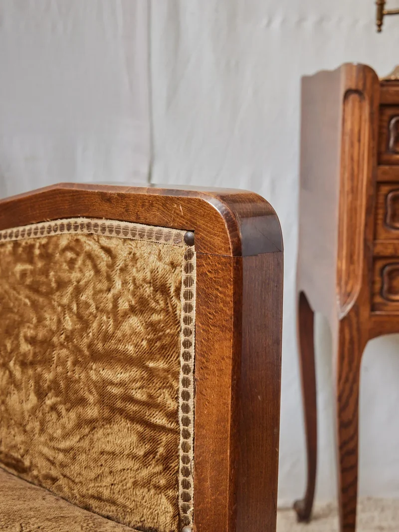 Ernest, le fauteuil Art nouveau en bois N°898
