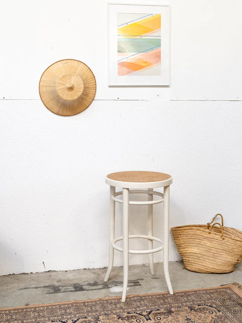 Gaston, le tabouret de bar canné N°171