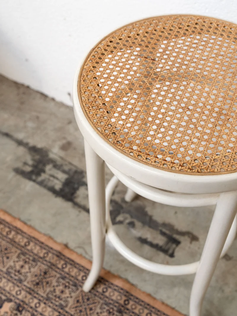 Gaston, le tabouret de bar canné N°171