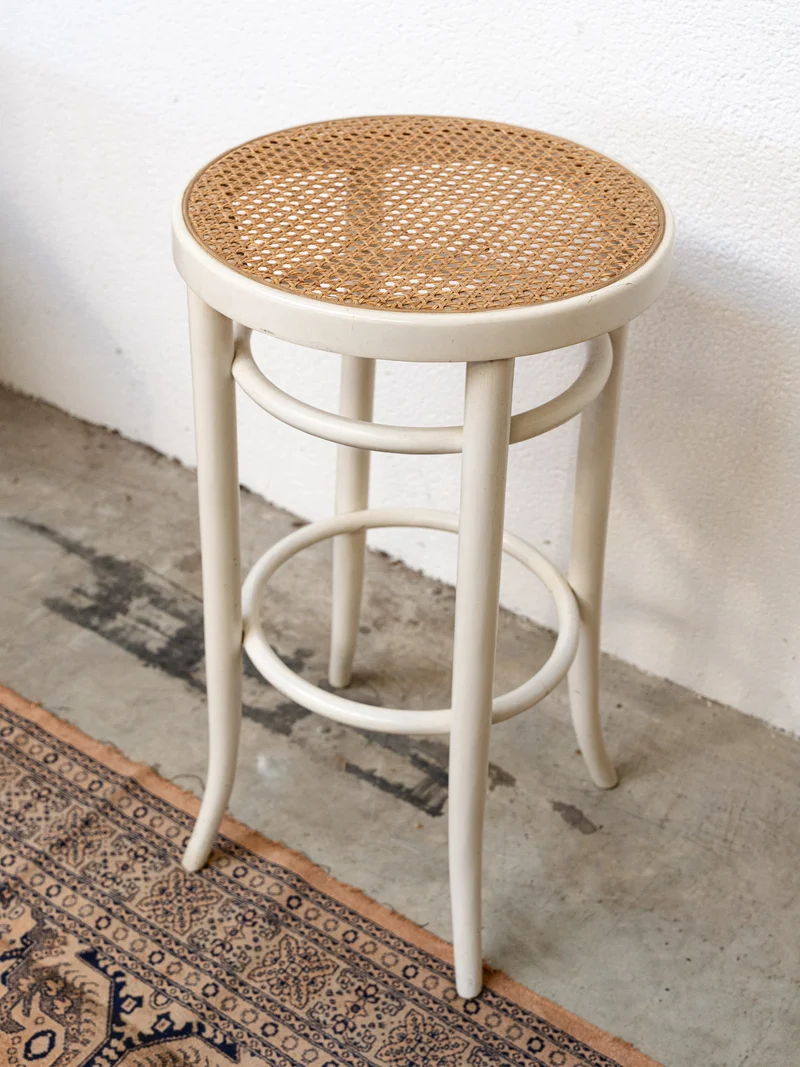 Gaston, le tabouret de bar canné N°171