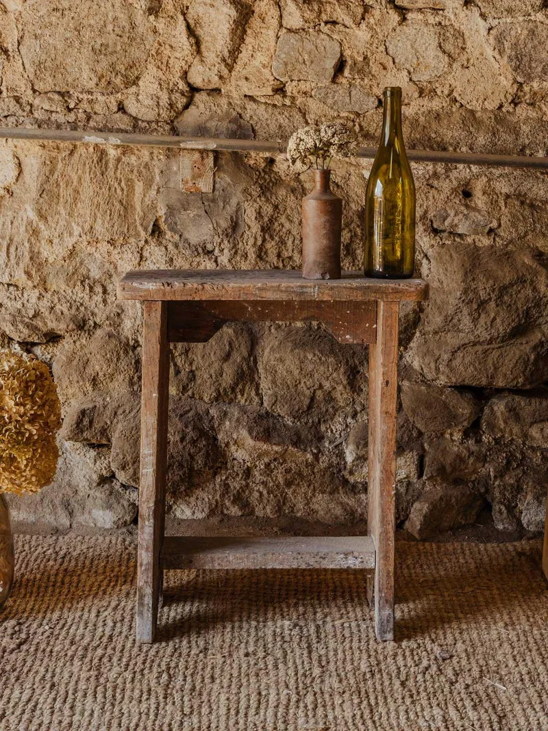 Francine, la sellette en bois brut N°813