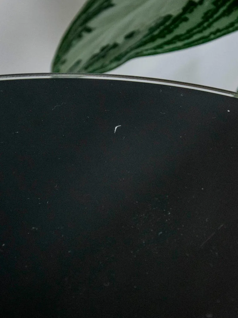 Isabelle, l'étagère d'angle en verre fumé N°283