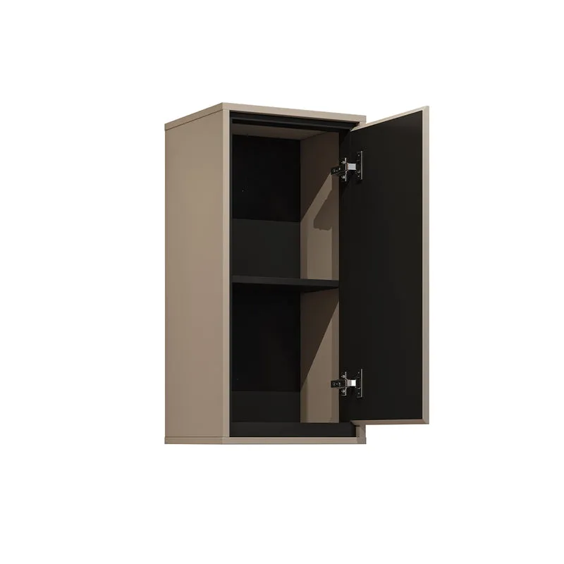 Armoire murale 1 porte Sophéa Taupe