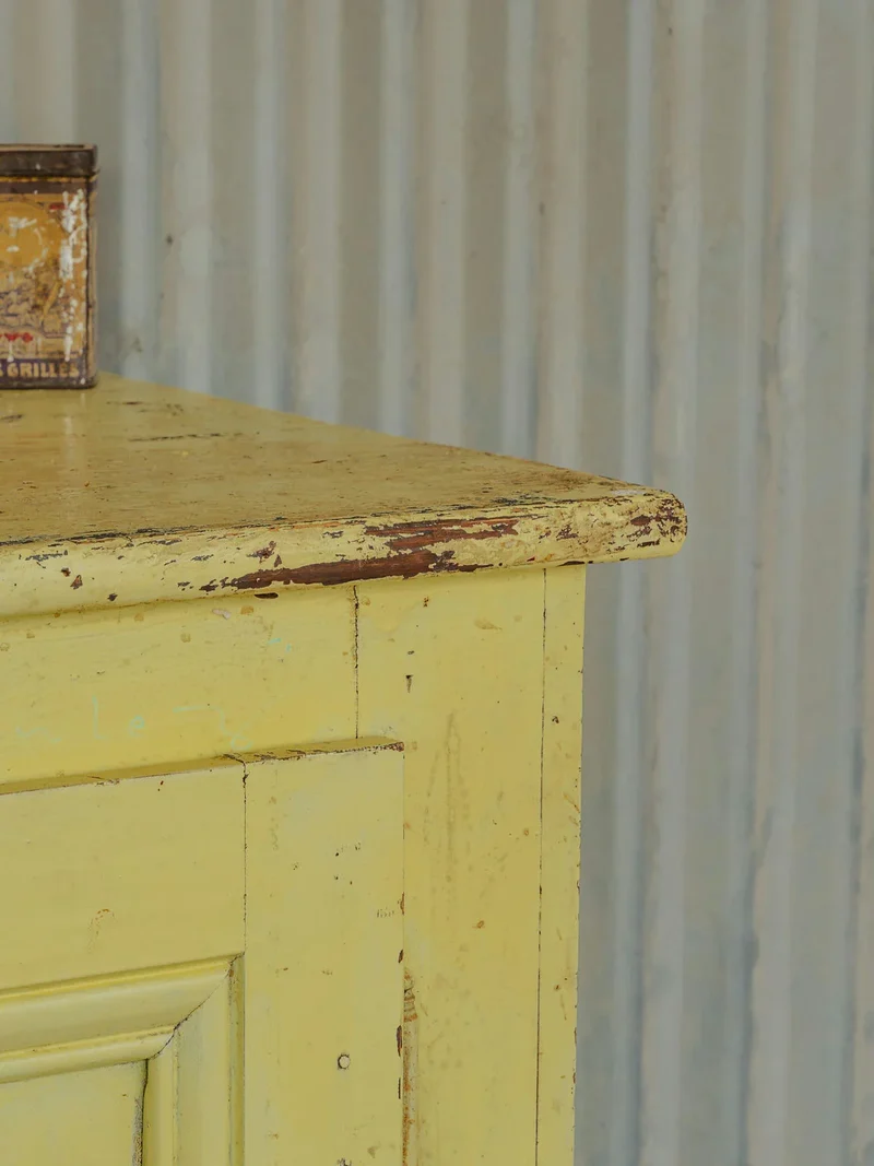 Gilbert, le buffet en bois jaune N°1498