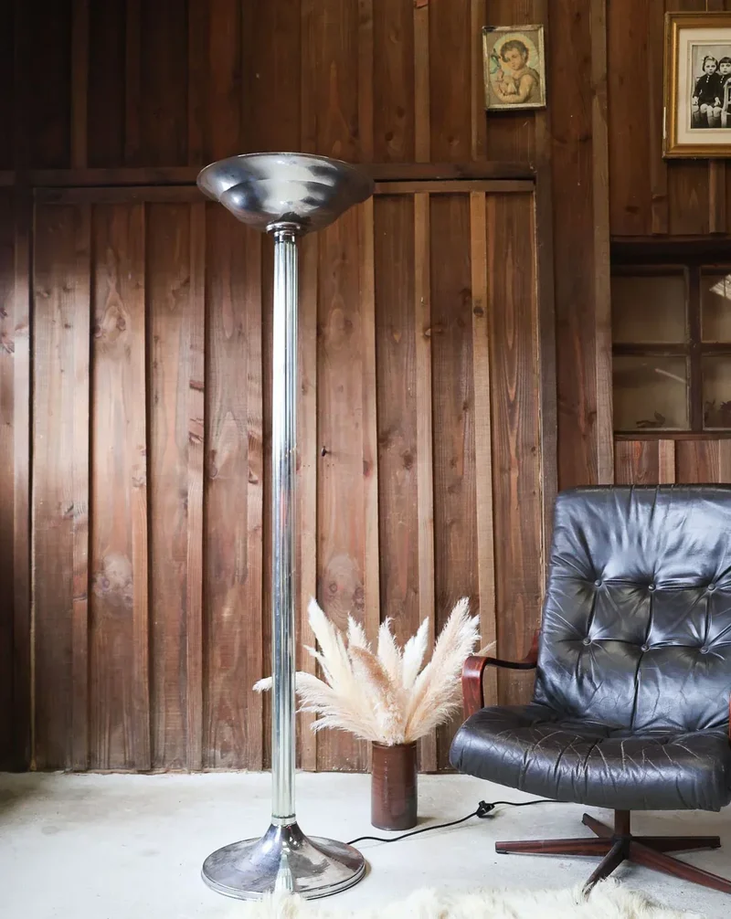 Julien, le lampadaire Art Déco en verre N°284