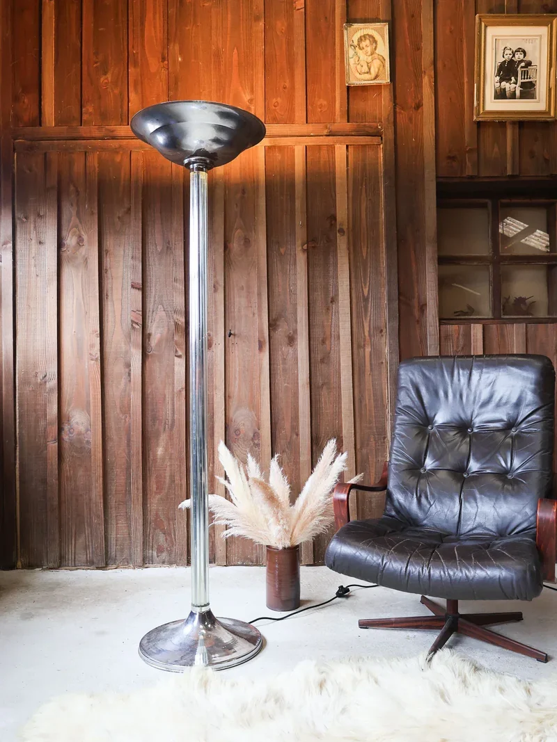Julien, le lampadaire Art Déco en verre N°284