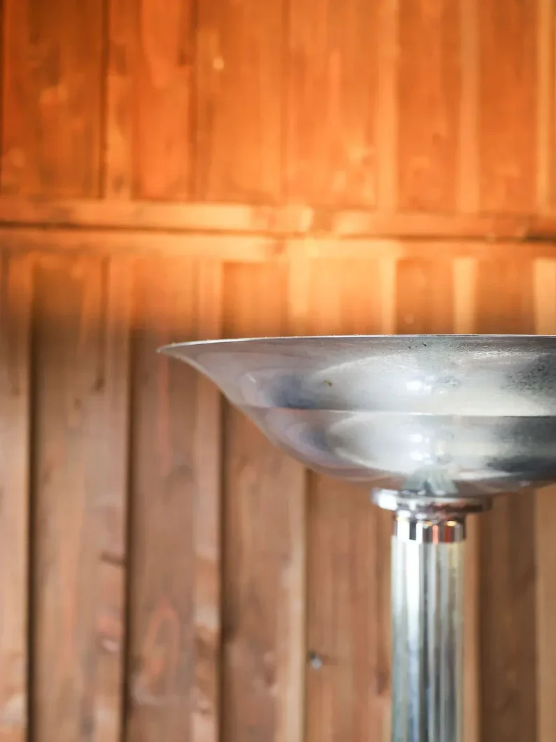 Julien, le lampadaire Art Déco en verre N°284