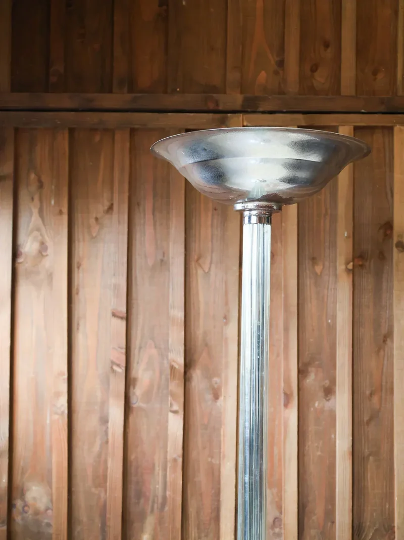 Julien, le lampadaire Art Déco en verre N°284