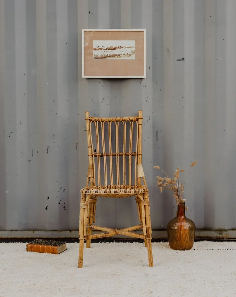 Claude, la chaise en bambou N°1220
