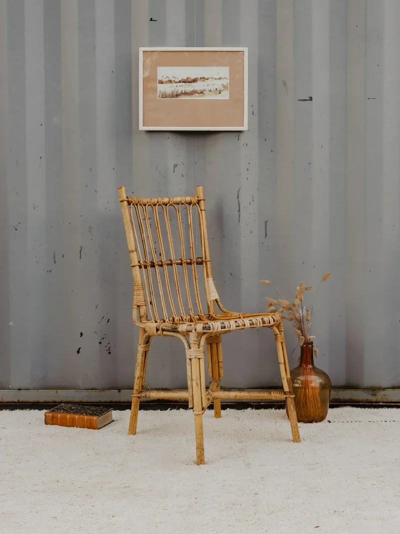 Claude, la chaise en bambou N°1220