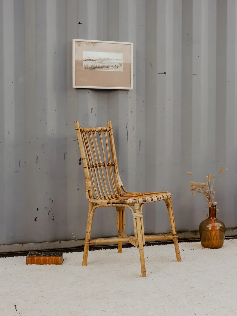 Claude, la chaise en bambou N°1220