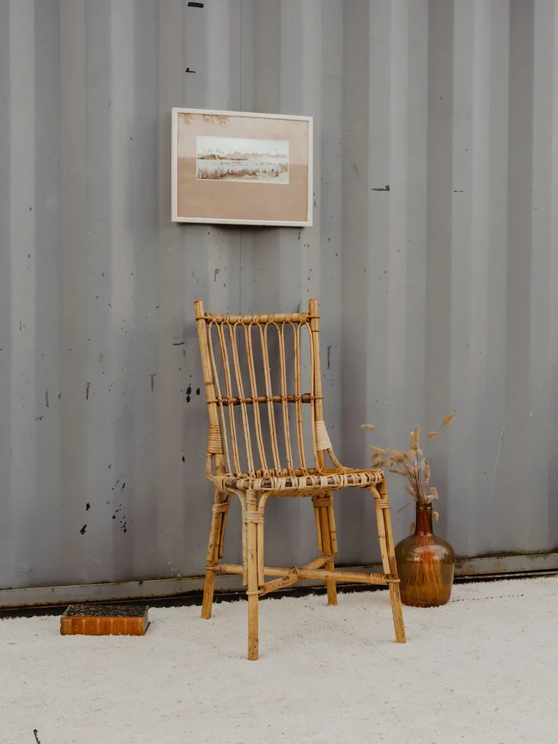 Claude, la chaise en bambou N°1220