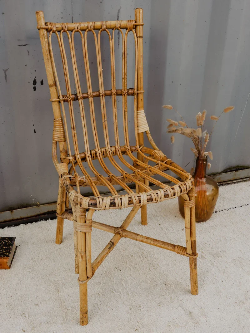 Claude, la chaise en bambou N°1220