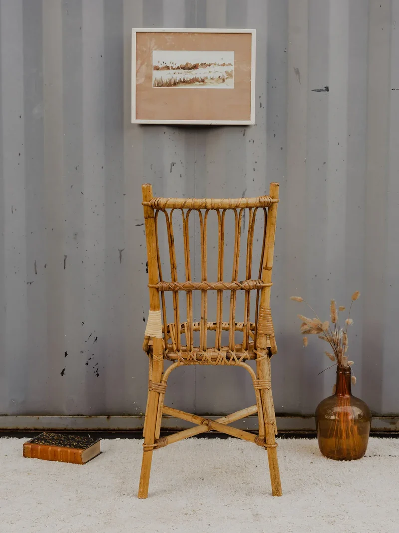 Claude, la chaise en bambou N°1220