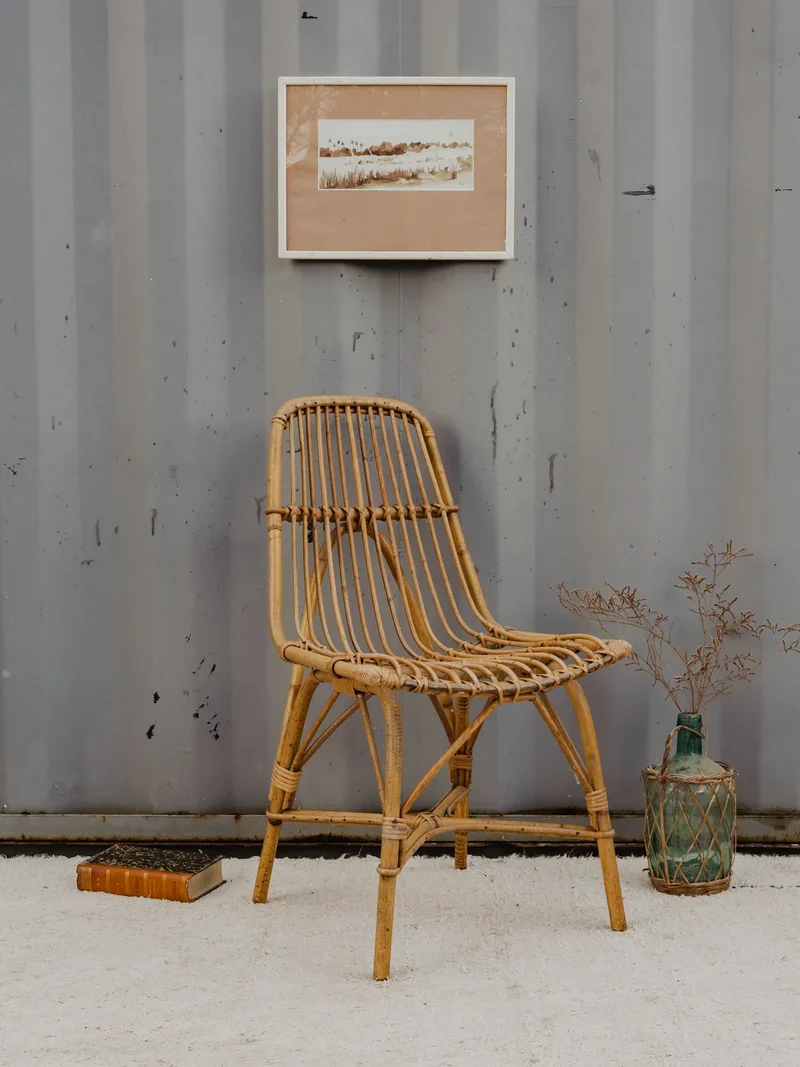 Claude, la chaise en bambou N°1221