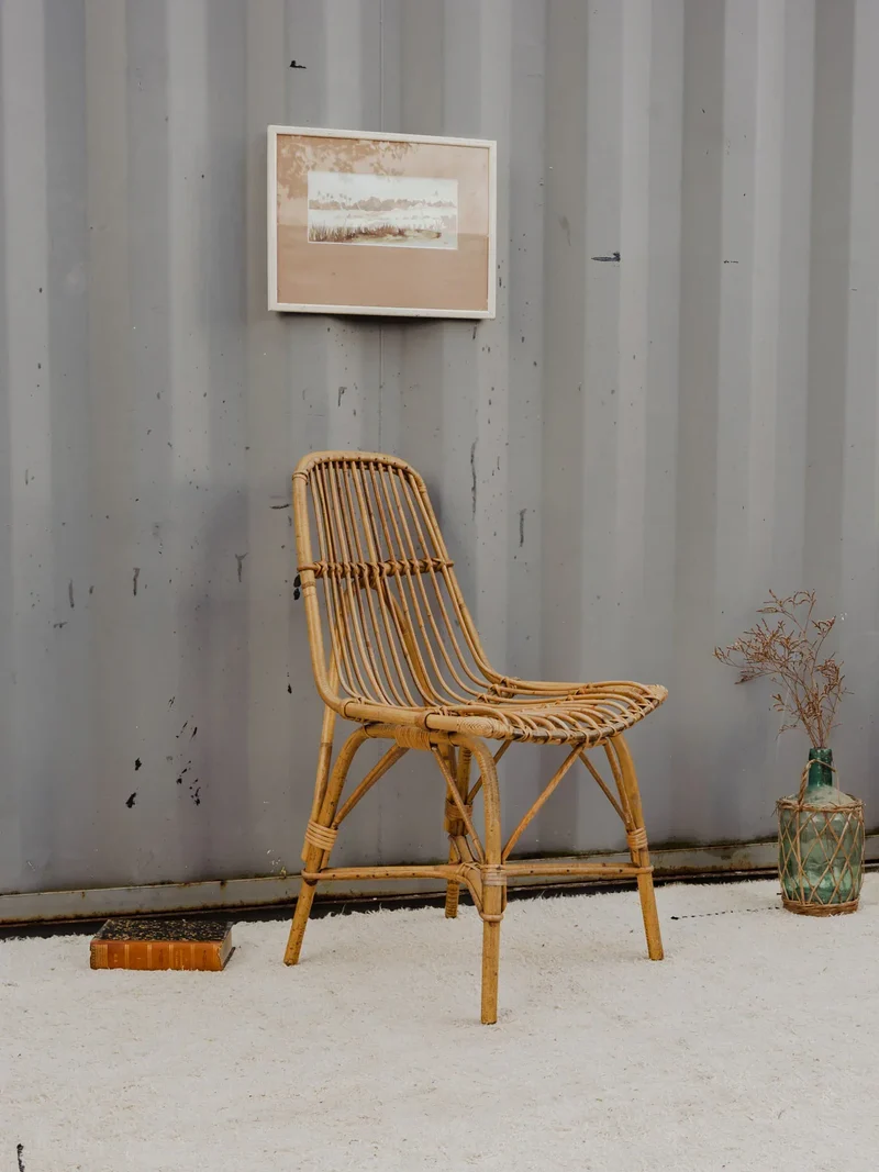 Claude, la chaise en bambou N°1221