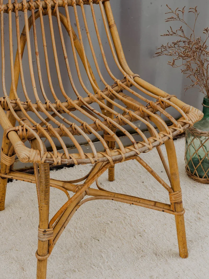 Claude, la chaise en bambou N°1221