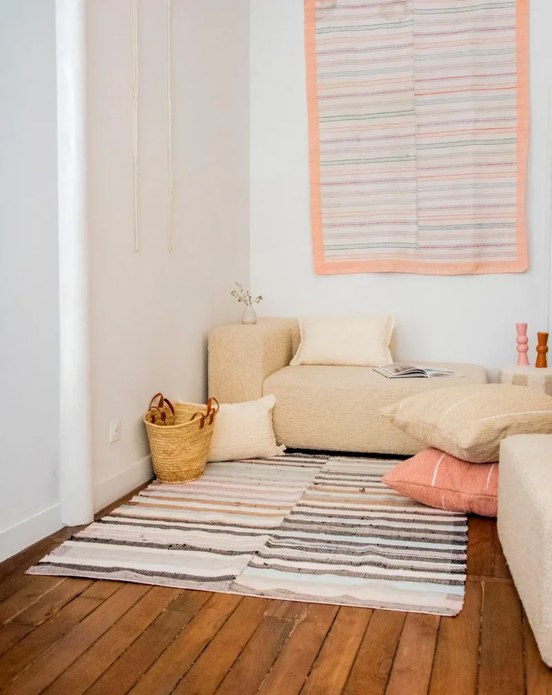 Olivier, le tapis aux motifs graphiques N°126