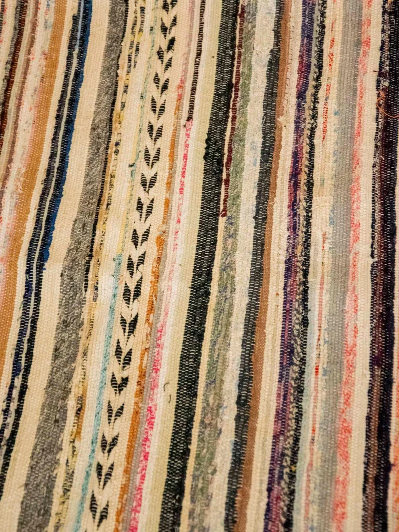 Olivier, le tapis en lin et coton N°110