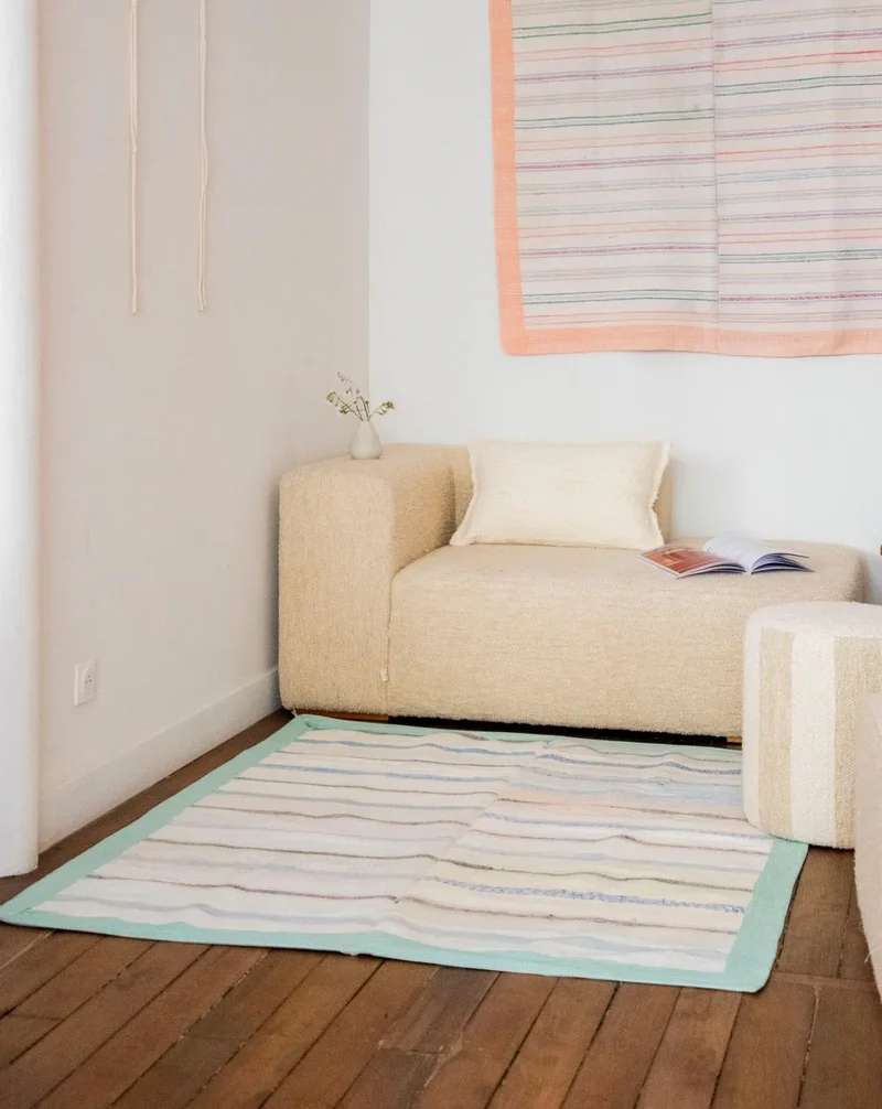 Olivier, le tapis aux couleurs pastels N°116