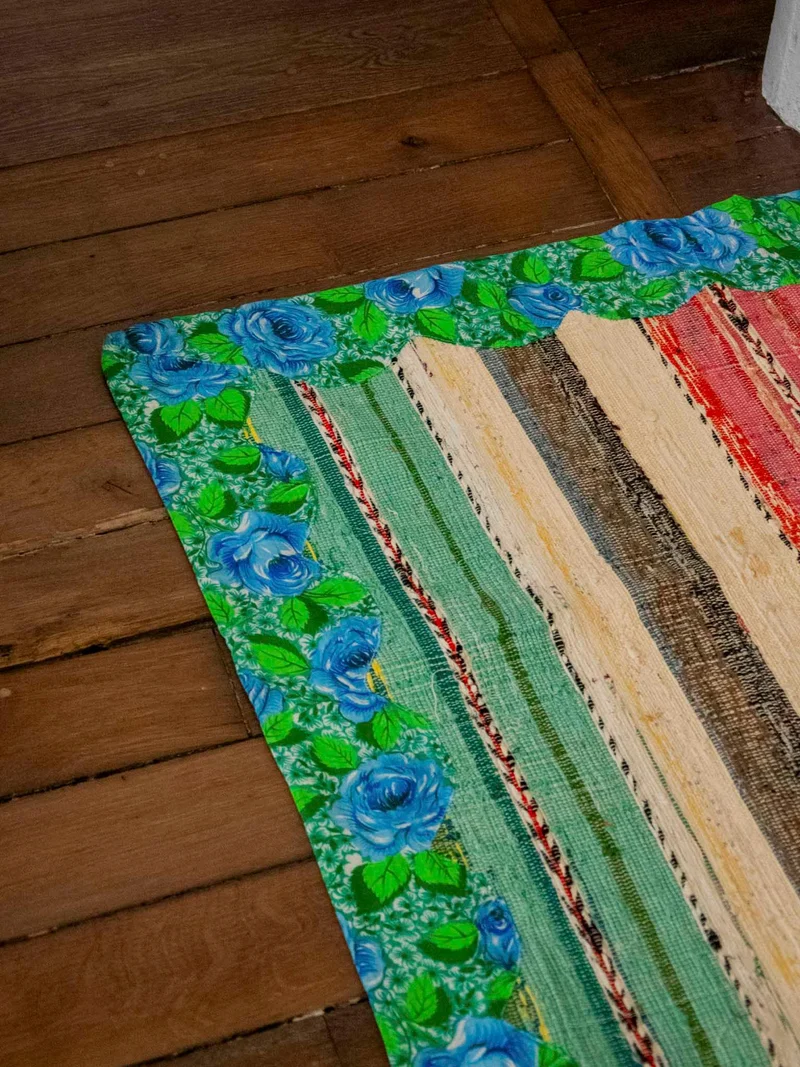 Olivier, le tapis aux grosses rayures N°117