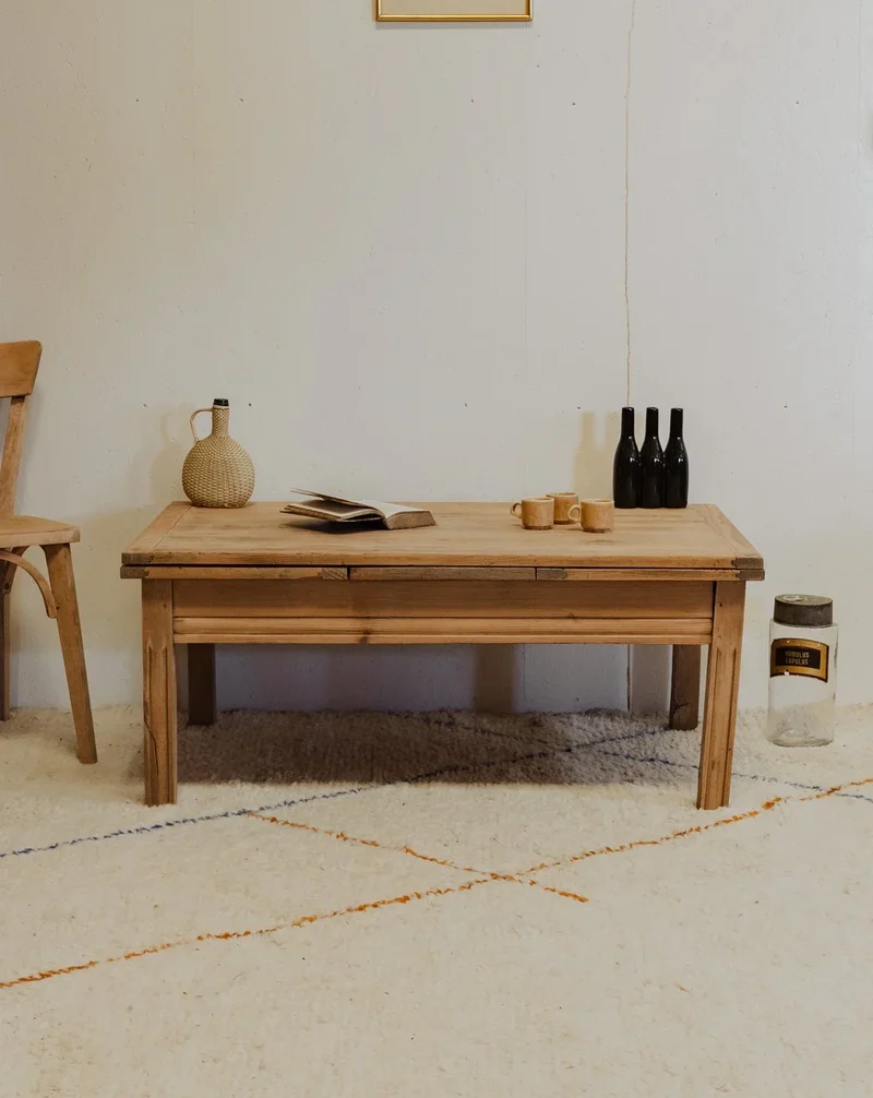 Léonie, la table basse en bois N°898