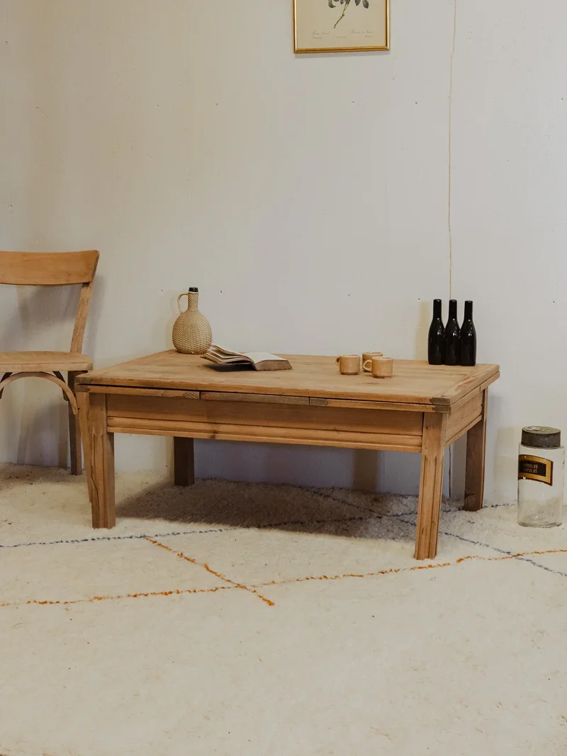 Léonie, la table basse en bois N°898