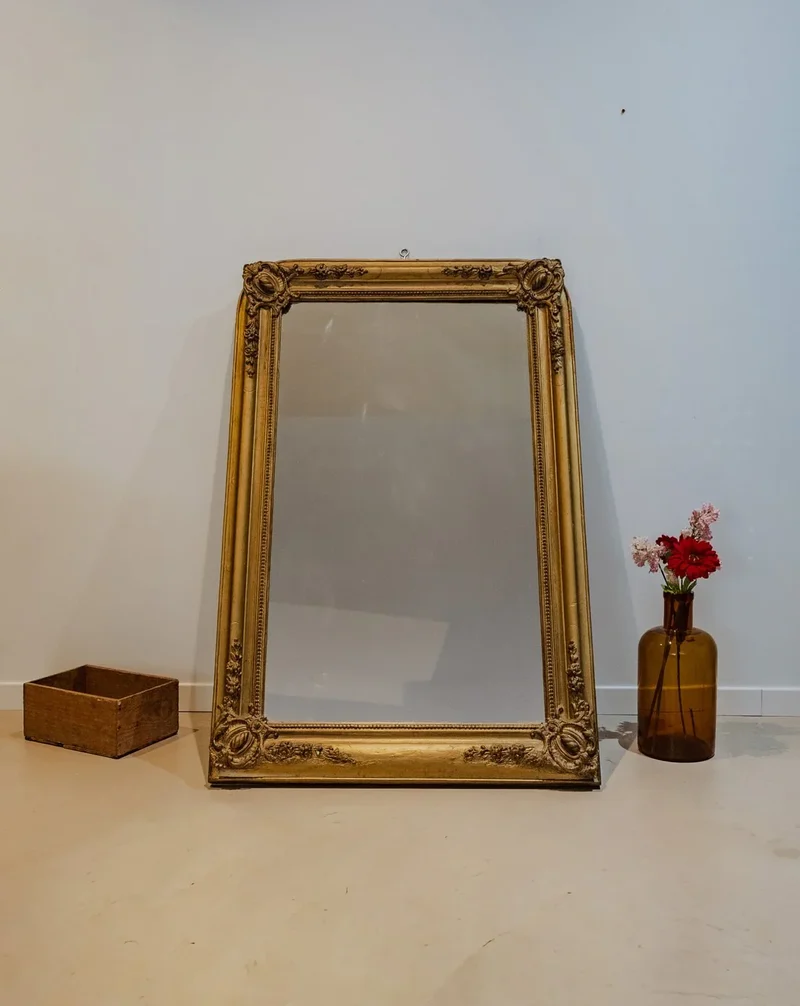 Georges, le grand miroir style Louis-Philippe doré N°1163