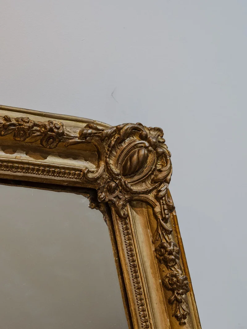 Georges, le grand miroir style Louis-Philippe doré N°1163