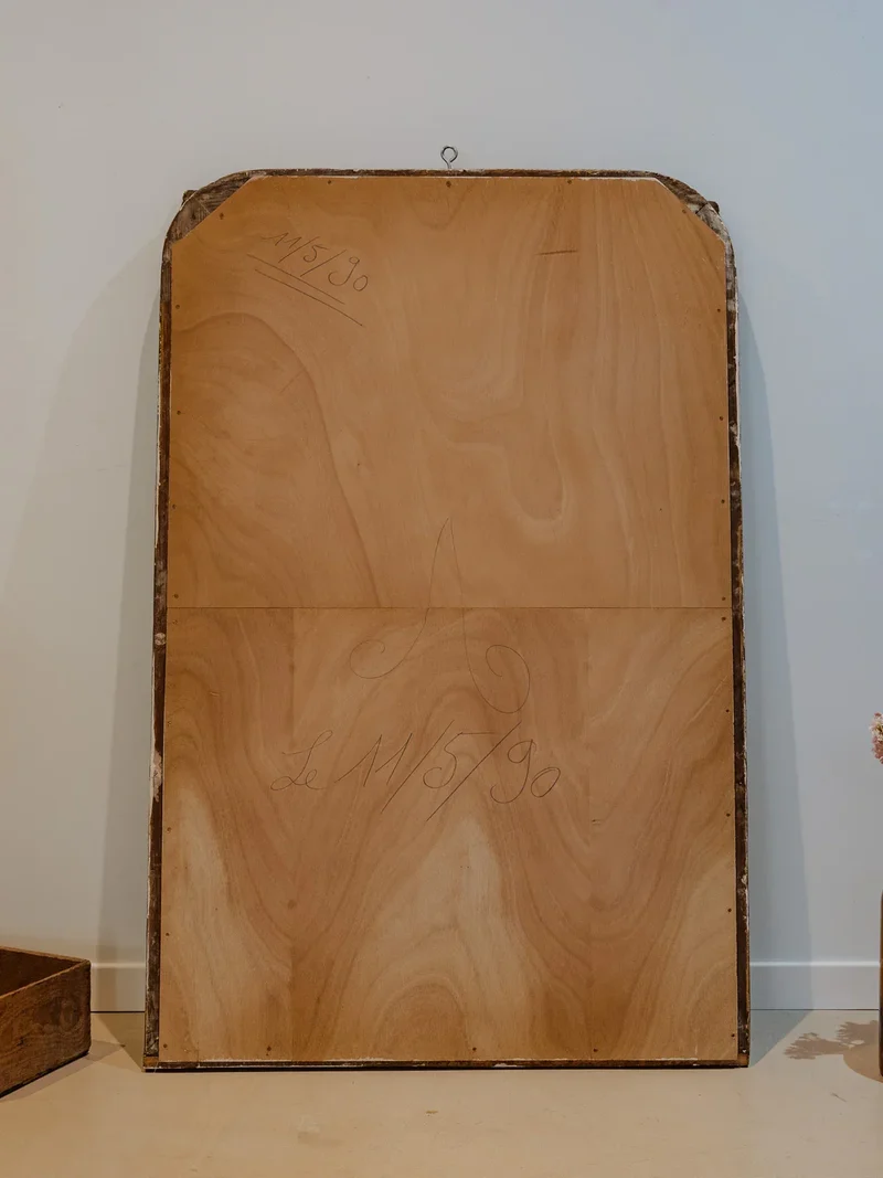 Georges, le grand miroir style Louis-Philippe doré N°1163
