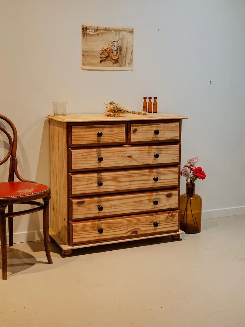 Garance, la commode en bois brut N°616