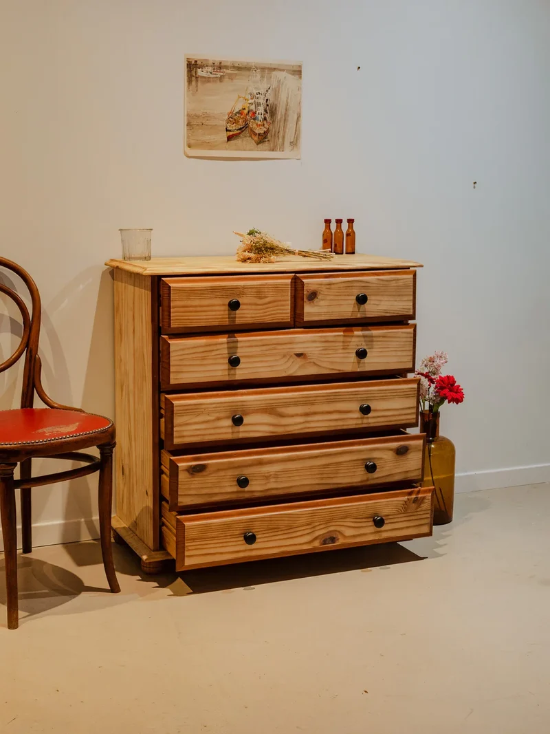 Garance, la commode en bois brut N°616