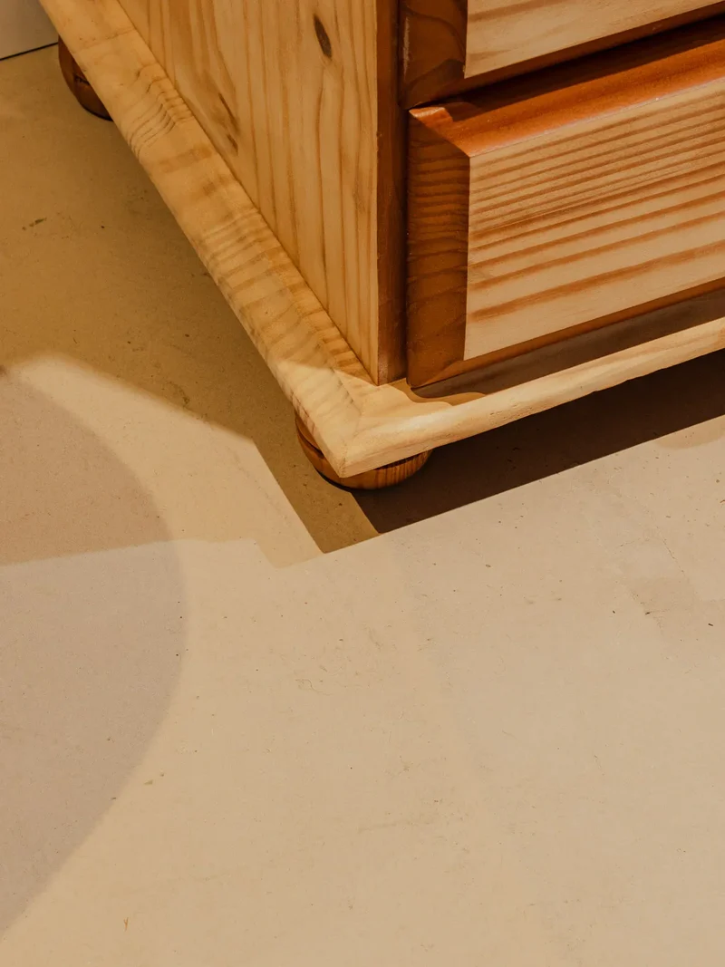 Garance, la commode en bois brut N°616