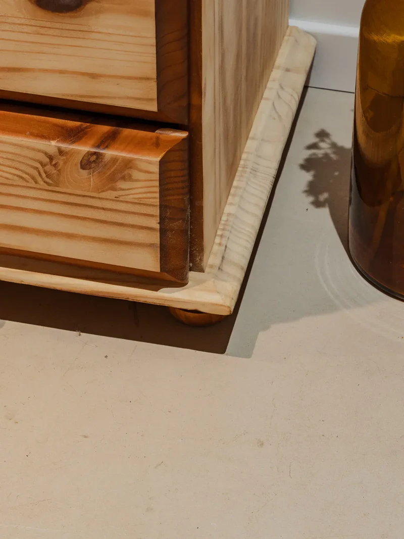 Garance, la commode en bois brut N°616