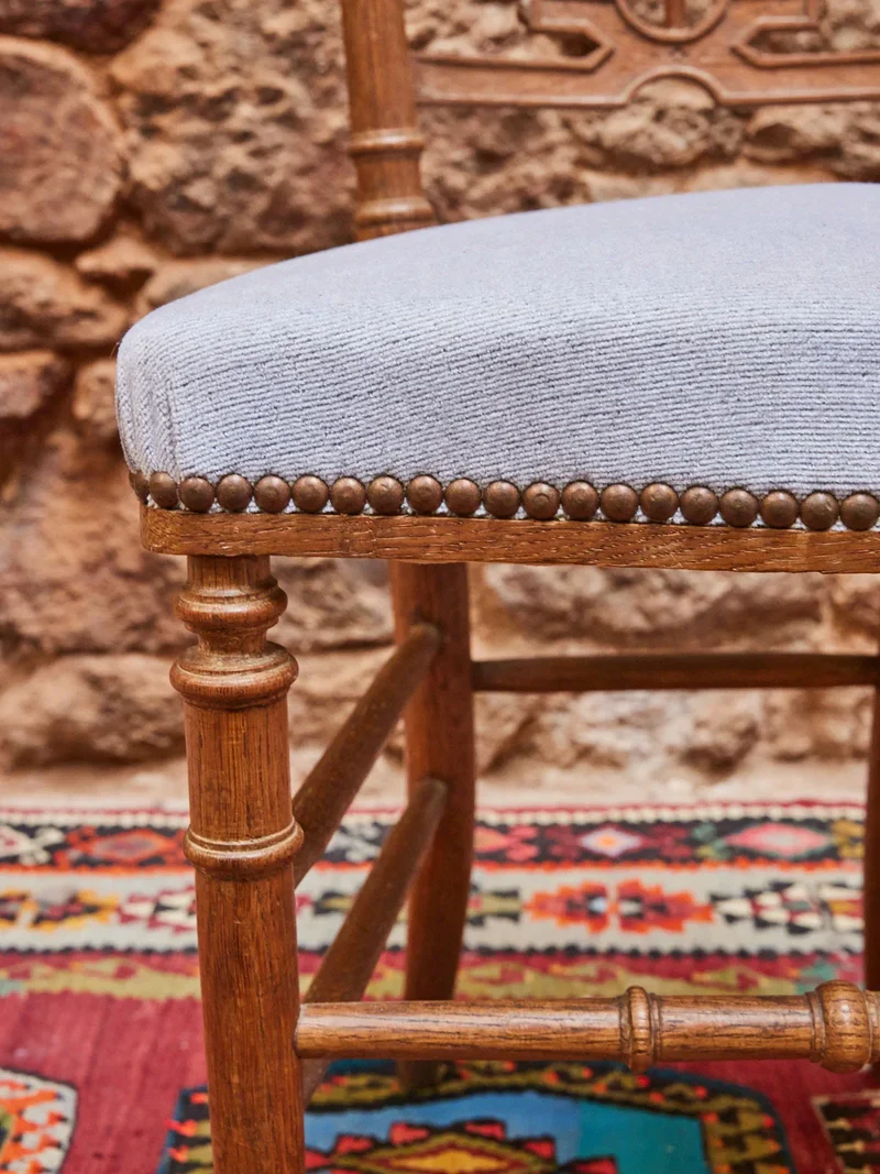 Claude, la chaise de style Napoléon III en bois N°1078