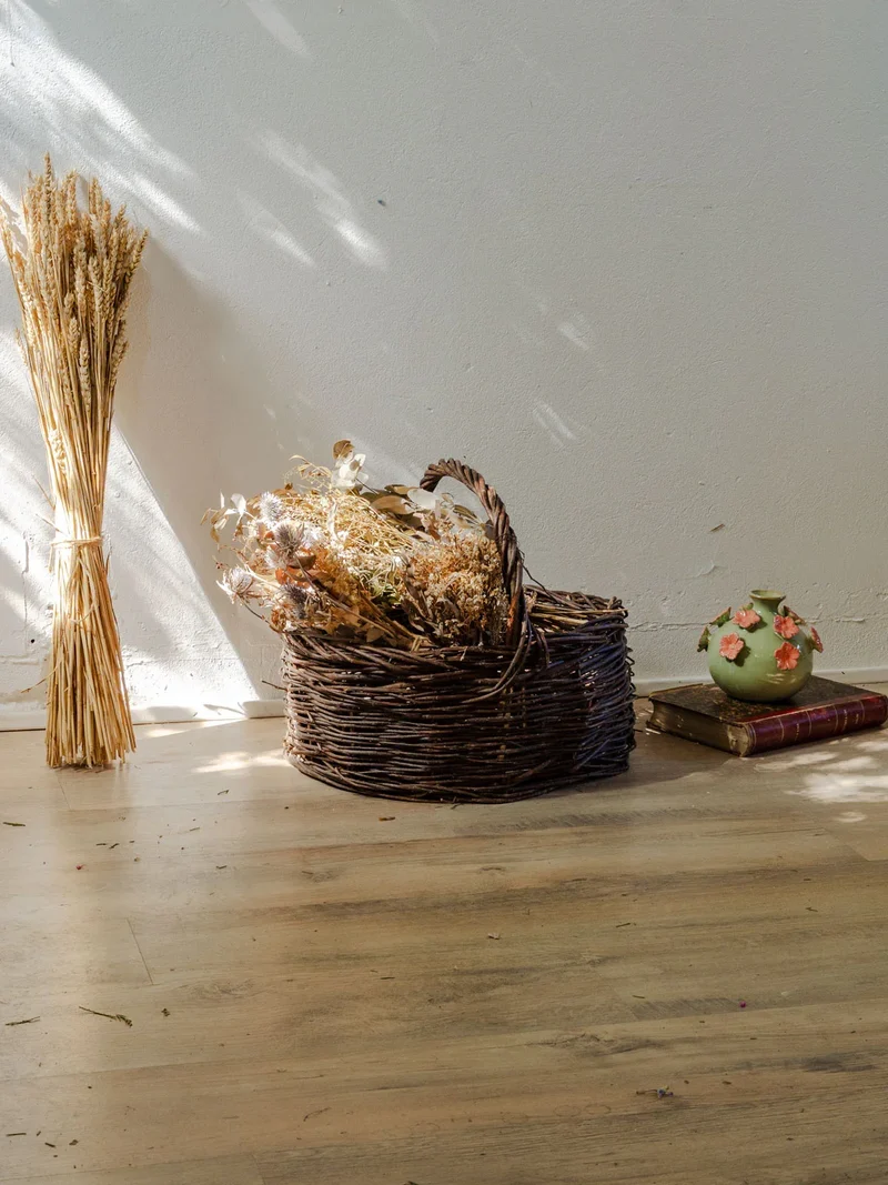 Ambroise, le panier en osier N°893