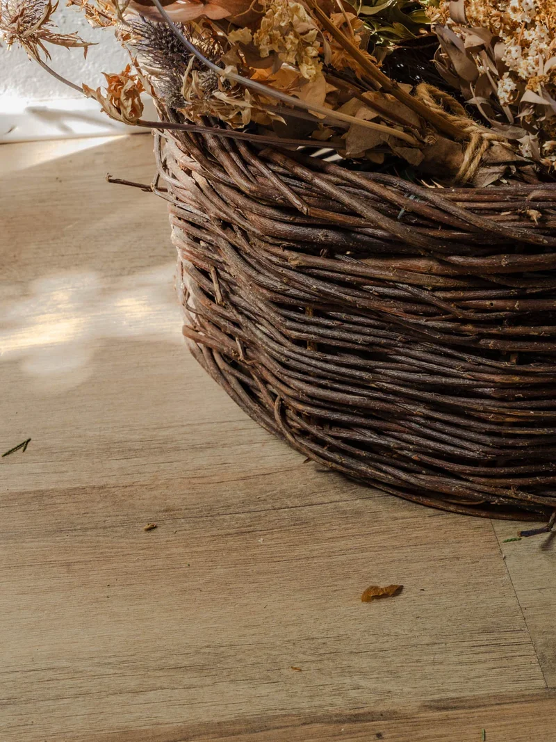 Ambroise, le panier en osier N°893