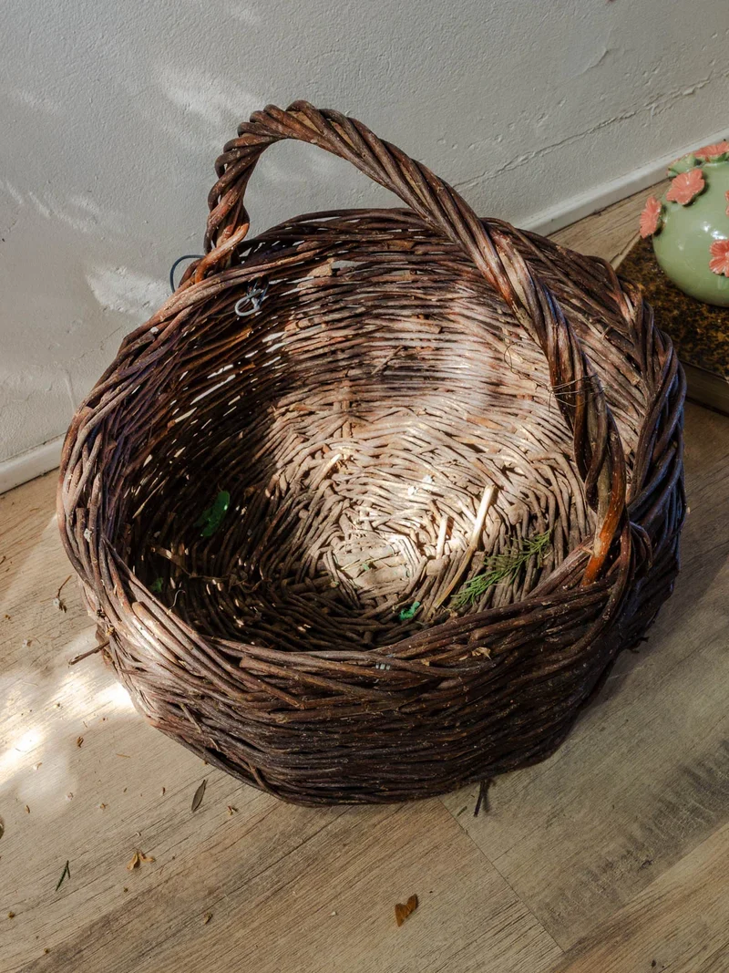 Ambroise, le panier en osier N°893