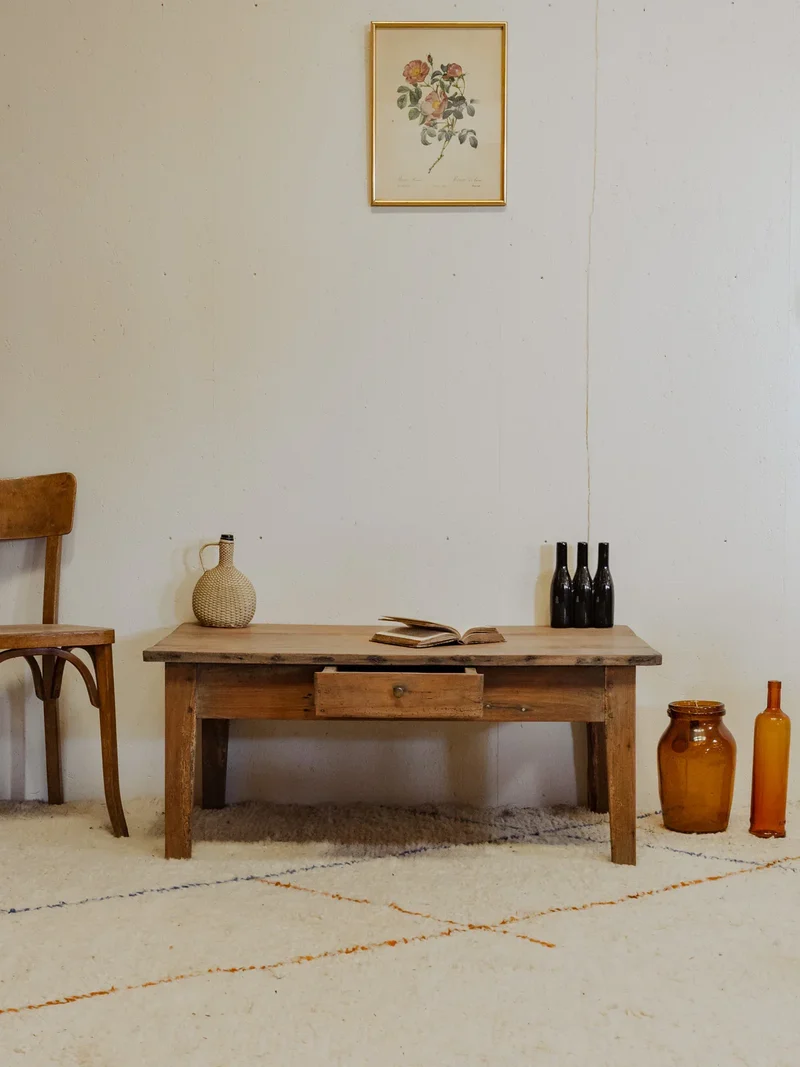 Léonie, la table basse en noyer N°897