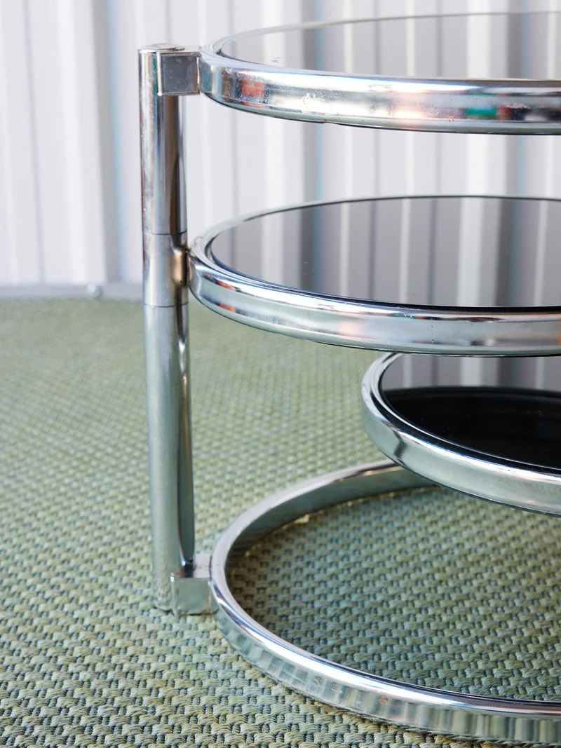 Donna, la table basse aux plateaux pivotants N°908