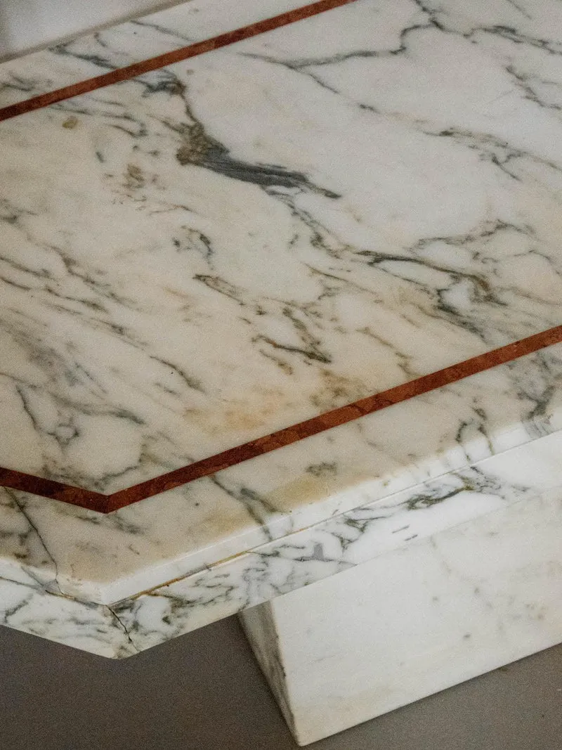 Marie-Pierre, la table basse en marbre N°80