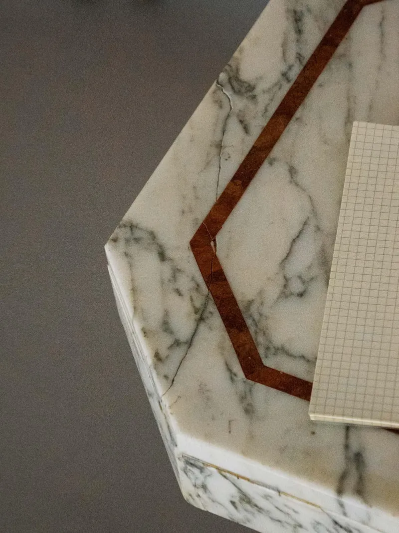 Marie-Pierre, la table basse en marbre N°80