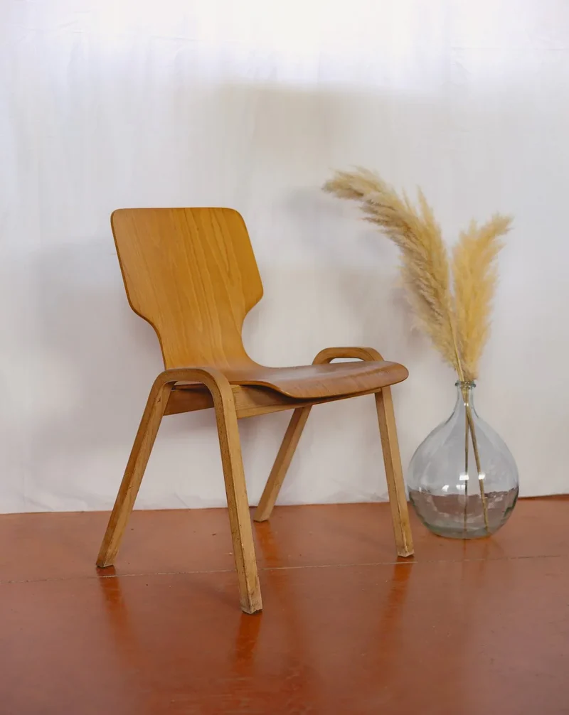 Alma, la chaise en bois clair scandinave N°1436