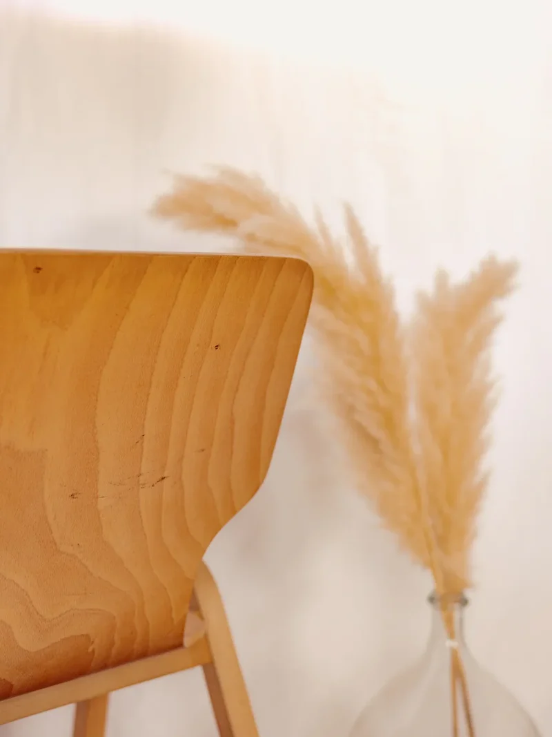 Alma, la chaise en bois clair scandinave N°1436